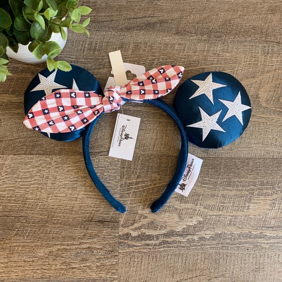 Disney Accessories - Disney Parks Authentic Americana Ears NWT